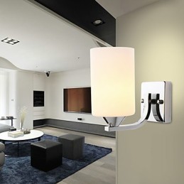 Pintura contemporánea moderna para apliques de pared con luz ambiental.
