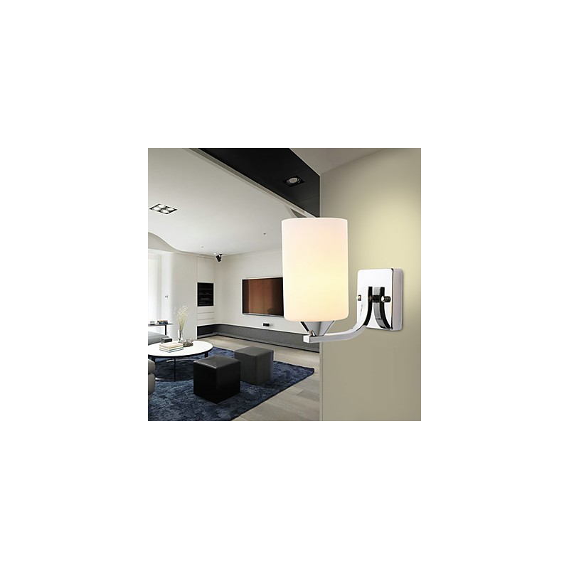 Pintura contemporánea moderna para apliques de pared con luz ambiental.