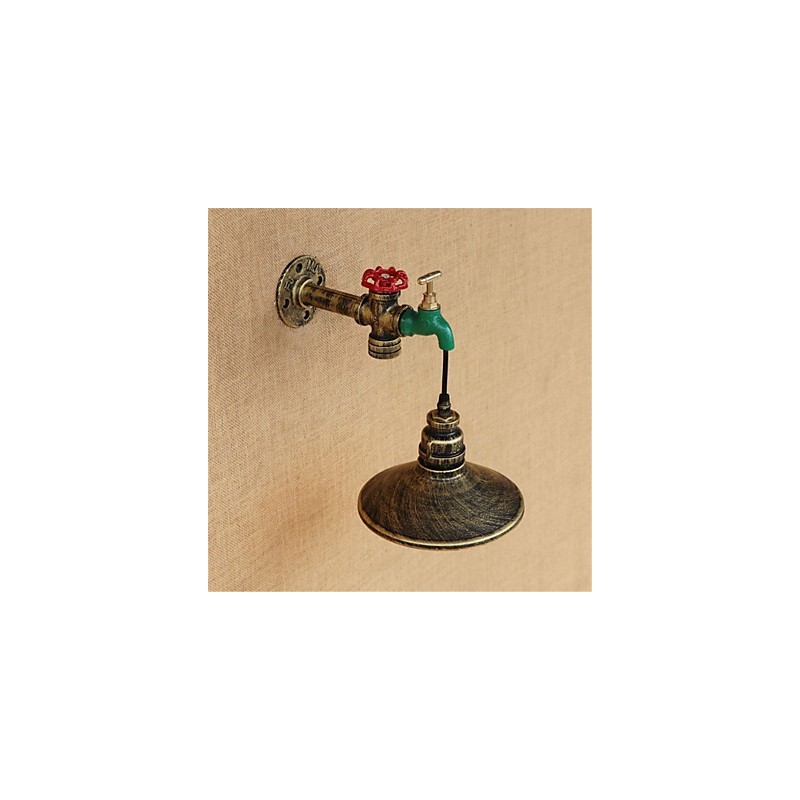 Aplique de pared con luz ambiental estilo mini con pintura retro novedosa de estilo campestre