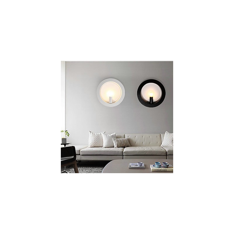 Apliques de pared con luz ambiental de estilo mini con pintura contemporánea moderna