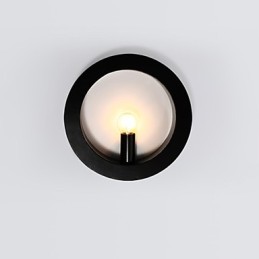 Apliques de pared con luz ambiental de estilo mini con pintura contemporánea moderna