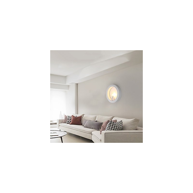Apliques de pared con luz ambiental de estilo mini con pintura contemporánea moderna