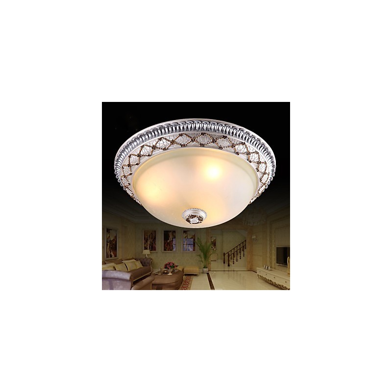 Lámpara de cúpula de resina de tipo europeo con luz de cúpula absorbente.