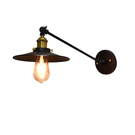Lámpara de pared de hierro Buzz Wall Lámpara de sable de luz negro tonto en la pared Lámpara de pared de hierro Buzz Wall Lámpara de sable de luz negro tonto en la pared