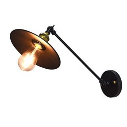 Lámpara de pared de hierro Buzz Wall Lámpara de sable de luz negro tonto en la pared