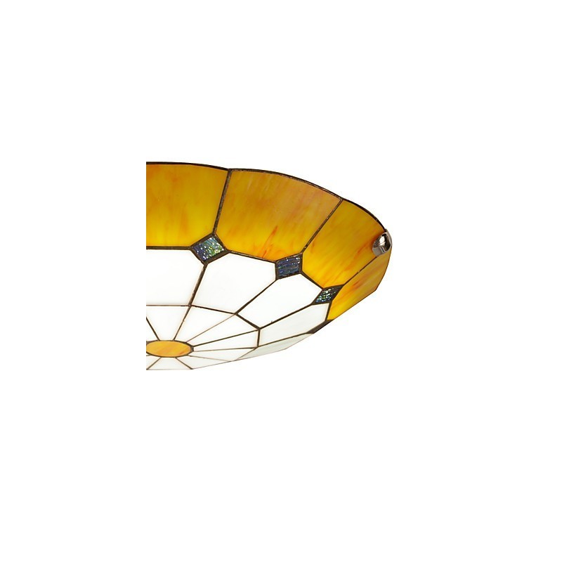 Lámpara de techo de estilo mediterráneo, lámpara romántica, diámetro 50 cm.