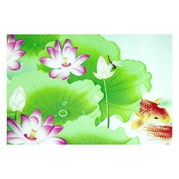 Pintura contemporánea moderna integrada para apliques de pared con luz ambiental.