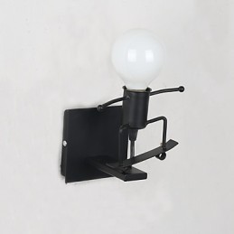 Moderno, contemporáneo, tradicional, clásico, rústico, cabaña, novedad, pintura, característica para apliques de pared con luz descendente, luz de pared