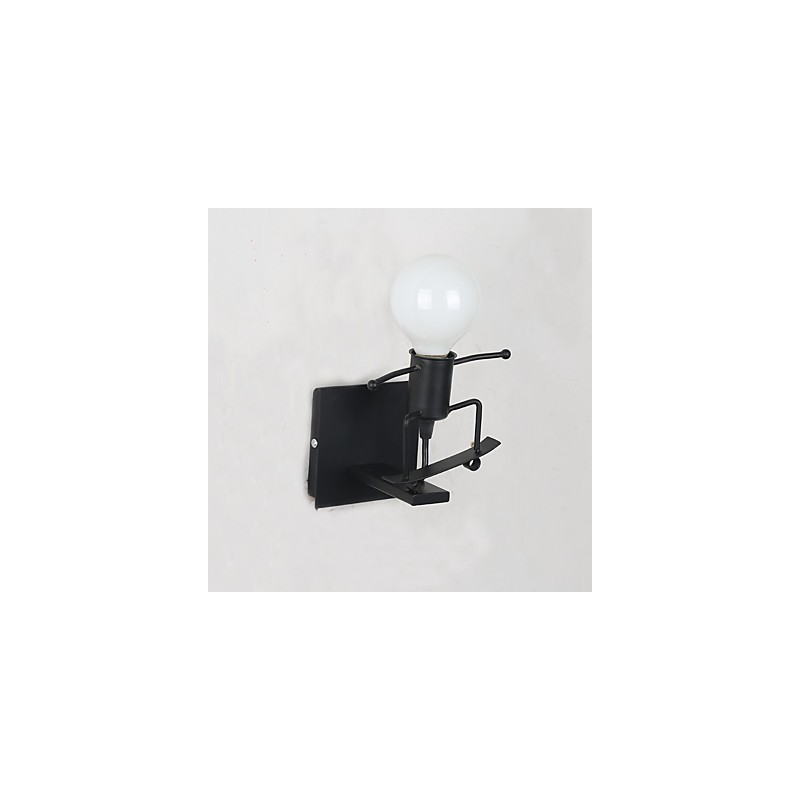 Moderno, contemporáneo, tradicional, clásico, rústico, cabaña, novedad, pintura, característica para apliques de pared con luz descendente, luz de pared