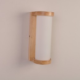 Pintura campestre contemporánea moderna para apliques de pared con luz ambiental.