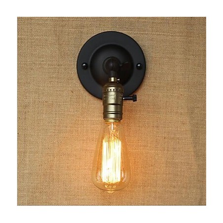 Aplique de pared con luz ambiental de brazo oscilante estilo mini con pintura retro Aplique de pared con luz ambiental de brazo oscilante estilo mini con pintura retro