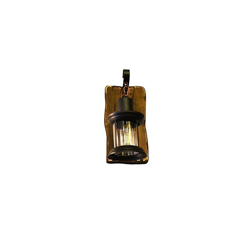 Lámpara de pared con pintura clásica tradicional rústica tipo cabaña para luces de pared empotradas.