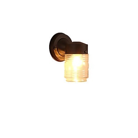 Aplique de pared moderno contemporáneo con acabado en óxido negro, ideal para apliques de pared con luz ambiental de estilo mini. Aplique de pared moderno contemporáneo con acabado en óxido negro, ideal para apliques de pared con luz ambiental de estilo mini.
