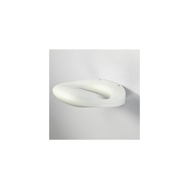Pintura contemporánea moderna integrada para apliques de pared con luz ambiental.