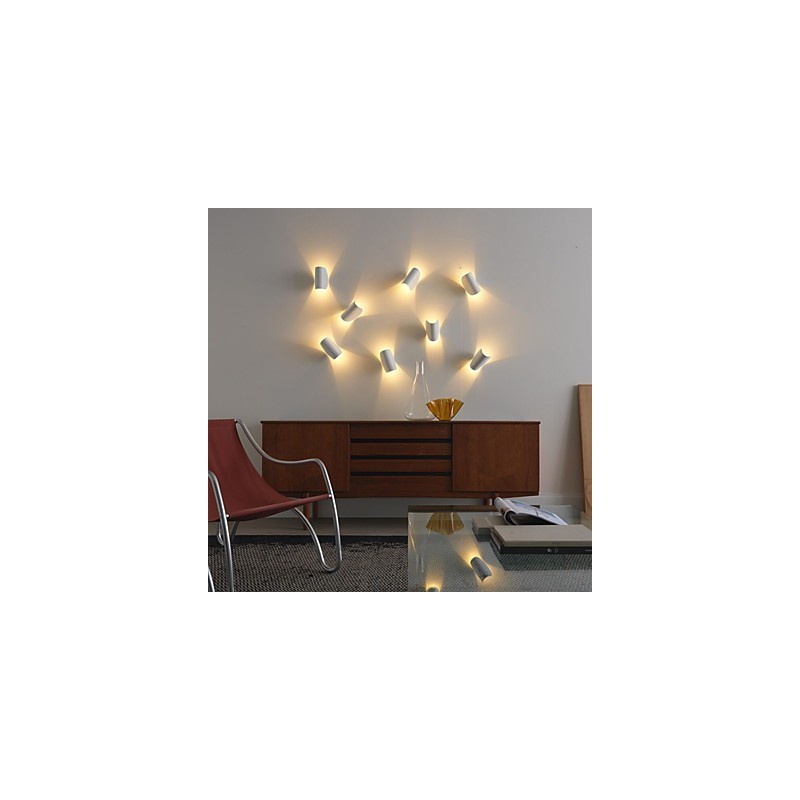 Apliques de pared con luz ambiental de estilo mini, lámpara de pared con personalidad, pintura contemporánea moderna