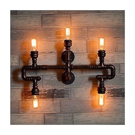 Pintura contemporánea moderna integrada para apliques de pared con luz ambiental. Pintura contemporánea moderna integrada para apliques de pared con luz ambiental.