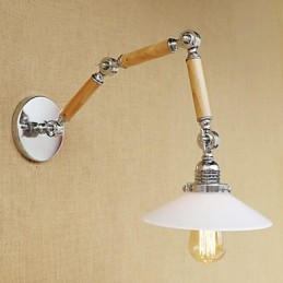 Característica galvanizada retro del país para la protección ocular del brazo oscilante Luces del brazo oscilante