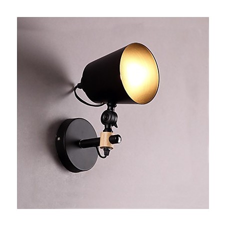 Lámpara de pared con luz descendente con característica de pintura