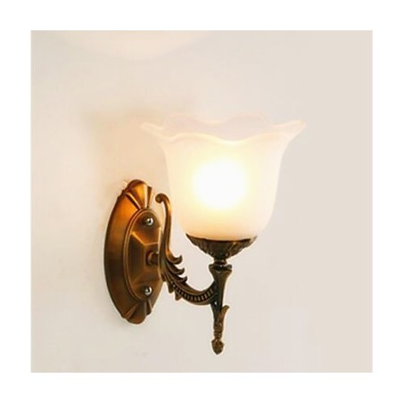 Lámparas de pared modernas y contemporáneas con acabado galvanizado para protección ocular, estilo europeo o americano.