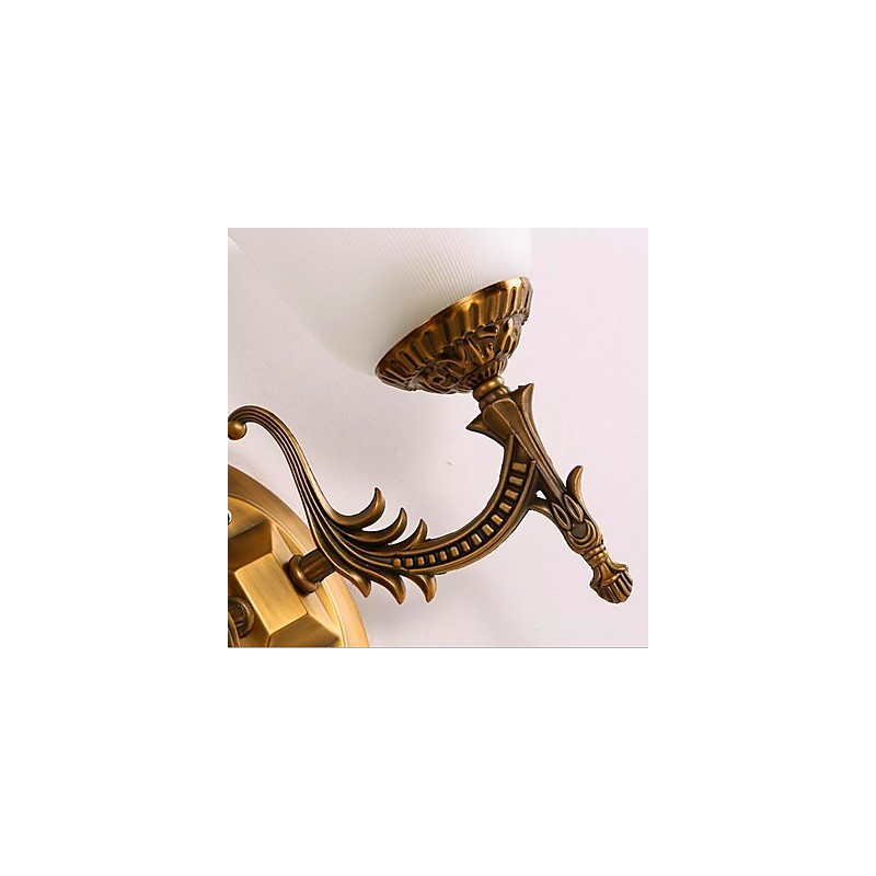 Lámparas de pared modernas y contemporáneas con acabado galvanizado para protección ocular, estilo europeo o americano.