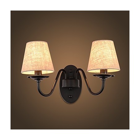 Apliques de pared con luz ambiental de pintura vintage sencilla de estilo rústico Apliques de pared con luz ambiental de pintura vintage sencilla de estilo rústico