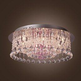 Lámpara de araña de cristal de lujo con 12 luces Louis Design