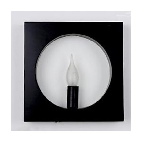 Lámpara de pared moderna y sencilla de hierro con diseño creativo para sala de estar, pasillo, cabecera de cama, marco cuadrado, decoración, lámparas y linternas. Lámpara de pared moderna y sencilla de hierro con diseño creativo para sala de estar, pasillo, cabecera de cama, marco cuadrado, decoración, lámparas y linternas.