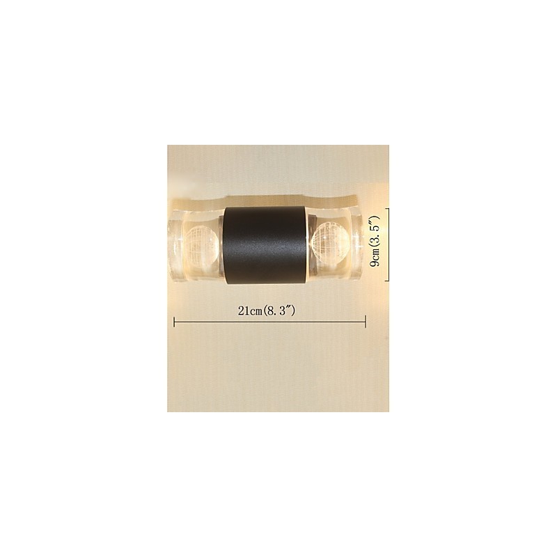 Apliques de pared con función simple integrada para luz ambiental
