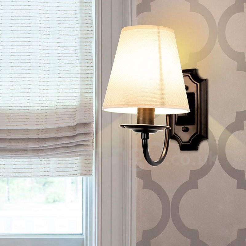 Apliques de pared contemporáneos y modernos de una sola luz para interiores