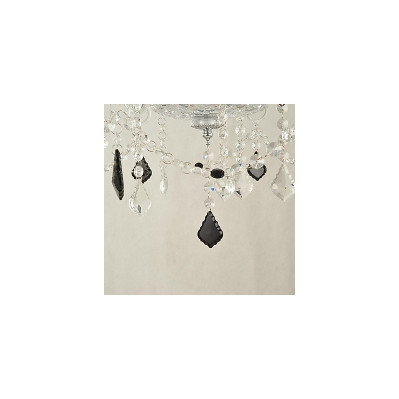 Lámpara de araña de cristal contemporánea moderna