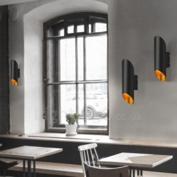 Lámparas de pared modernas y contemporáneas de aleación de aluminio con montaje empotrado