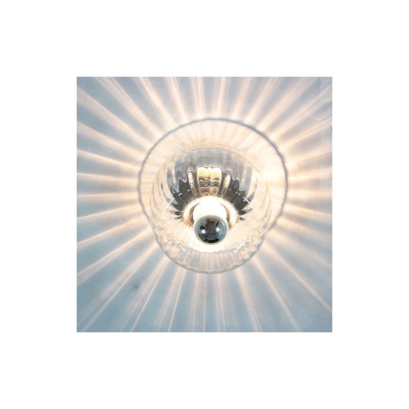 Apliques de pared con bombillas sin sombras, luz de techo moderna y contemporánea