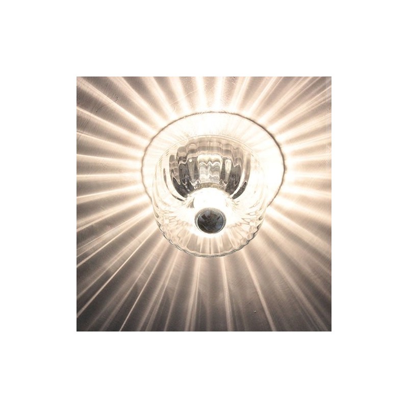 Apliques de pared con bombillas sin sombras, luz de techo moderna y contemporánea