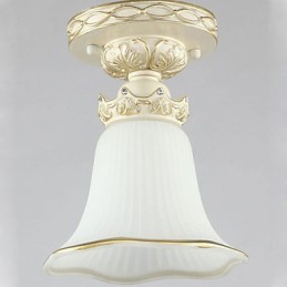 Lámpara de cúpula de resina de tipo europeo con luz de cúpula absorbente.