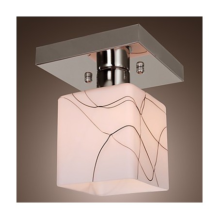 Lámpara empotrada moderna de metal galvanizado estilo mini contemporáneo Lámpara empotrada moderna de metal galvanizado estilo mini contemporáneo