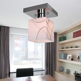 Lámpara empotrada moderna de metal galvanizado estilo mini contemporáneo