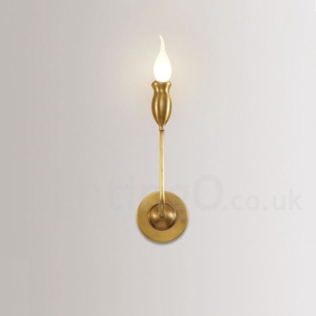 Lámpara de pared de latón puro, lujosa, rústica, retro, vintage, con 1 luz, ideal para hotel, dormitorio, sala de exposición, sala de estar y comedor. Lámpara de pared de latón puro, lujosa, rústica, retro, vintage, con 1 luz, ideal para hotel, dormitorio, sala de exposición, sala de estar y comedor.