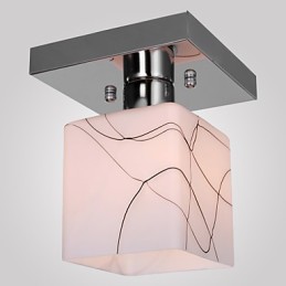 Lámpara empotrada moderna de metal galvanizado estilo mini contemporáneo