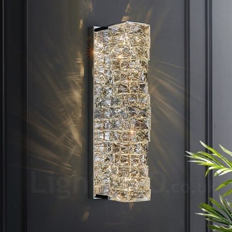 Lámpara de pared moderna de cristal K9 para mesita de noche, porche, pasillo, sala de estar, dormitorio, estudio. Lámpara de pared moderna de cristal K9 para mesita de noche, porche, pasillo, sala de estar, dormitorio, estudio.