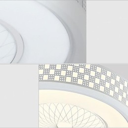 Lámpara empotrada de metal contemporánea moderna