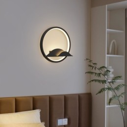 Apliques de pared nórdicos para pasillo, escalera y mesita de noche en interiores