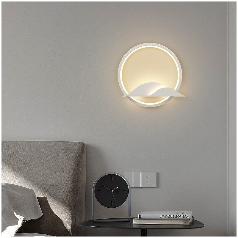 Apliques de pared nórdicos para pasillo, escalera y mesita de noche en interiores