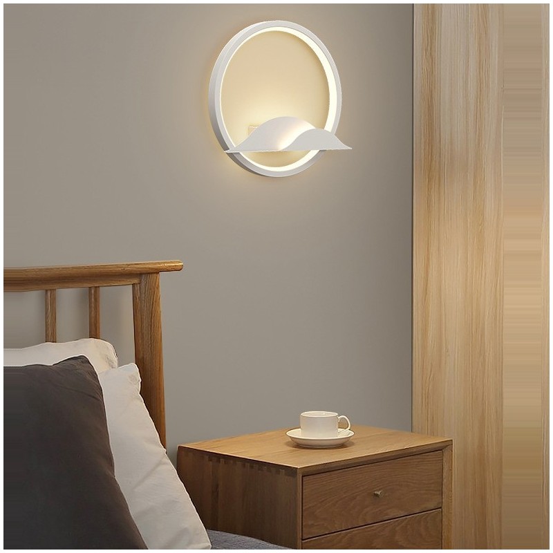 Apliques de pared nórdicos para pasillo, escalera y mesita de noche en interiores