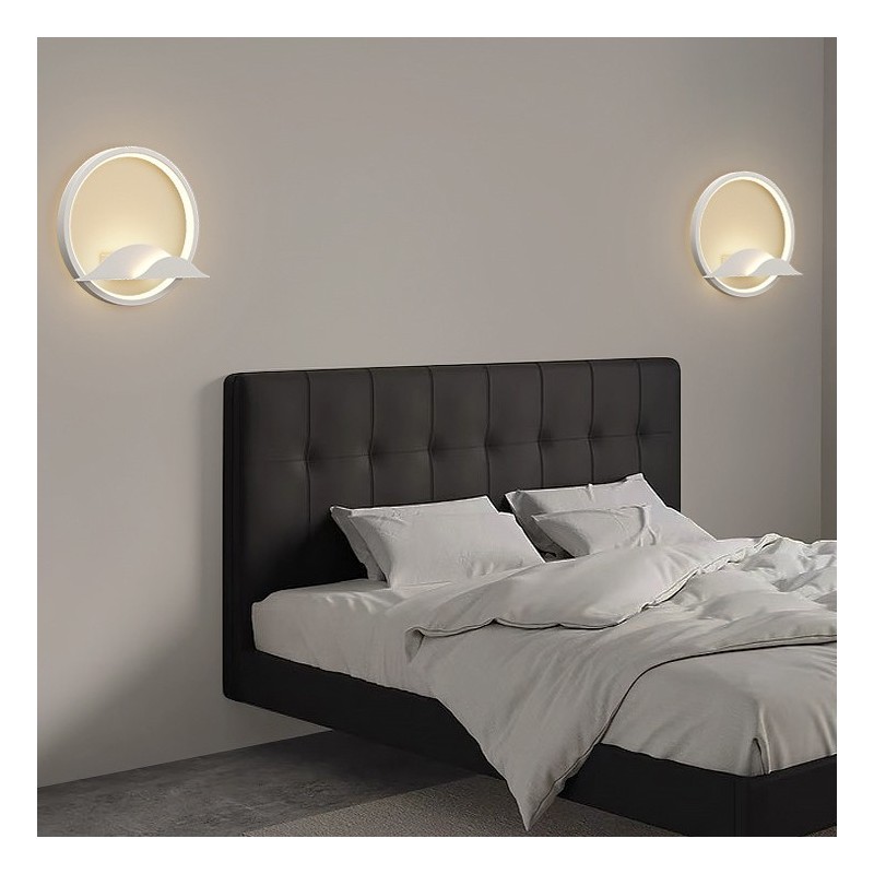 Apliques de pared nórdicos para pasillo, escalera y mesita de noche en interiores