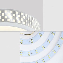 Lámpara empotrada de metal contemporánea moderna