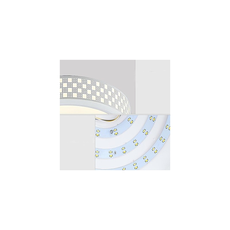 Lámpara empotrada de metal contemporánea moderna