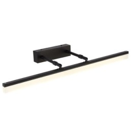 Lámpara de pared extensible de acrílico con luz frontal para espejo, para baño y pasillo