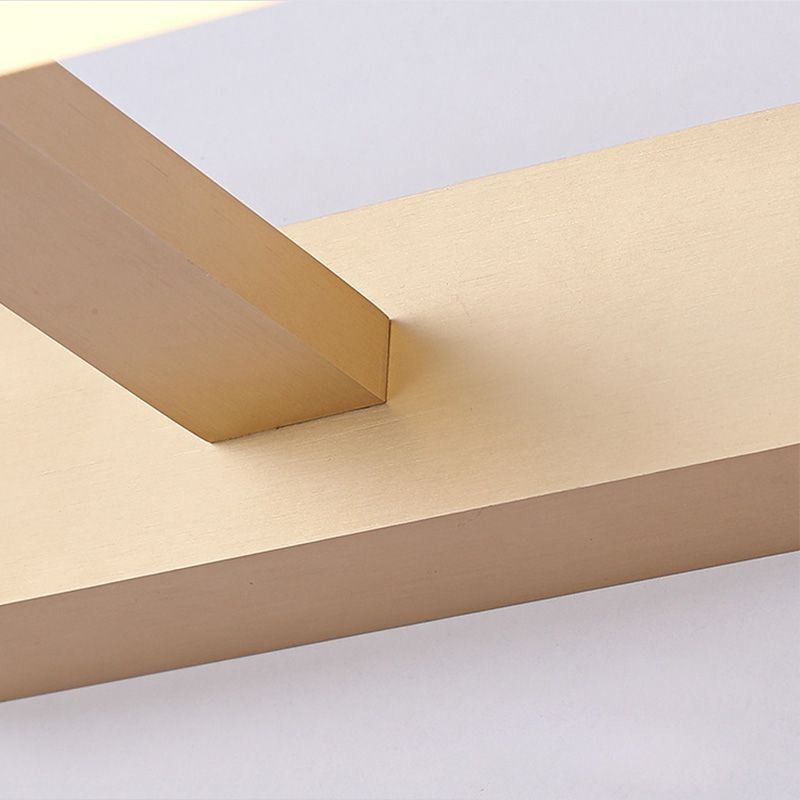 Lámpara de pared moderna con espejo frontal para baño