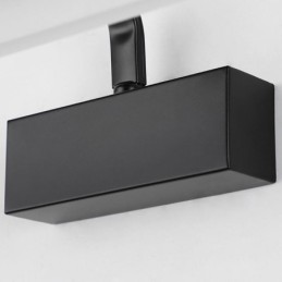 Lámpara de pared moderna con espejo, luz frontal, ángulo ajustable, luz de maquillaje para baño