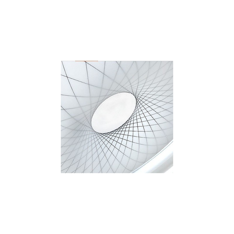 Lámpara de cristal romántica con luz de cúpula circular